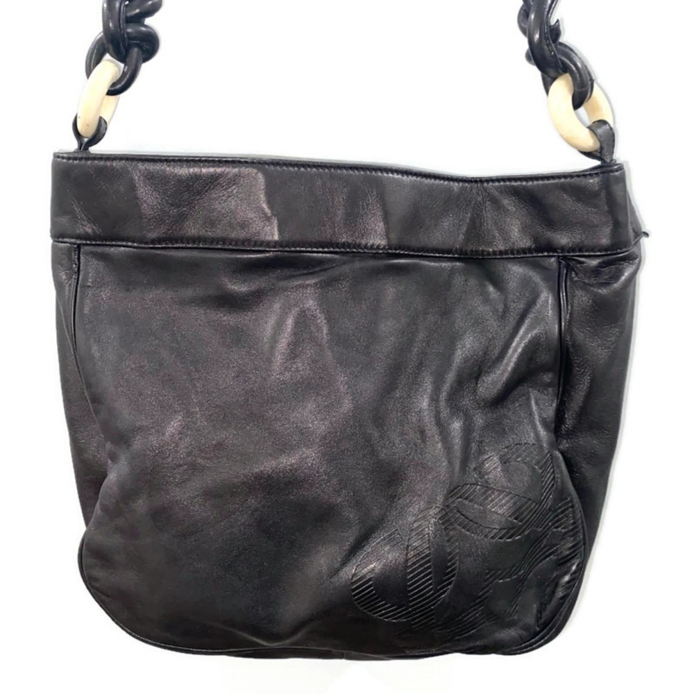 VTG Loewe Madrid Black Leather Bag